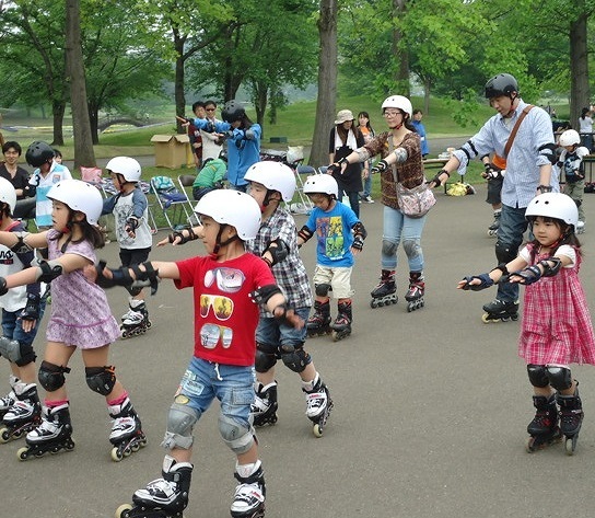 インライン教室みちのく公園