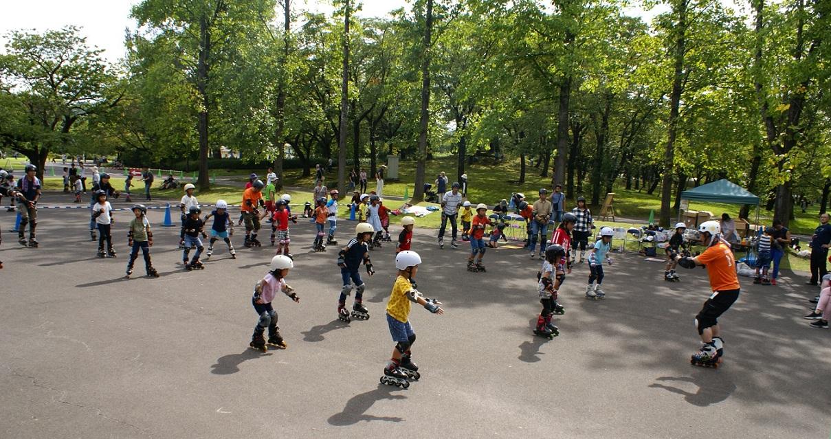 インライン教室みちのく公園