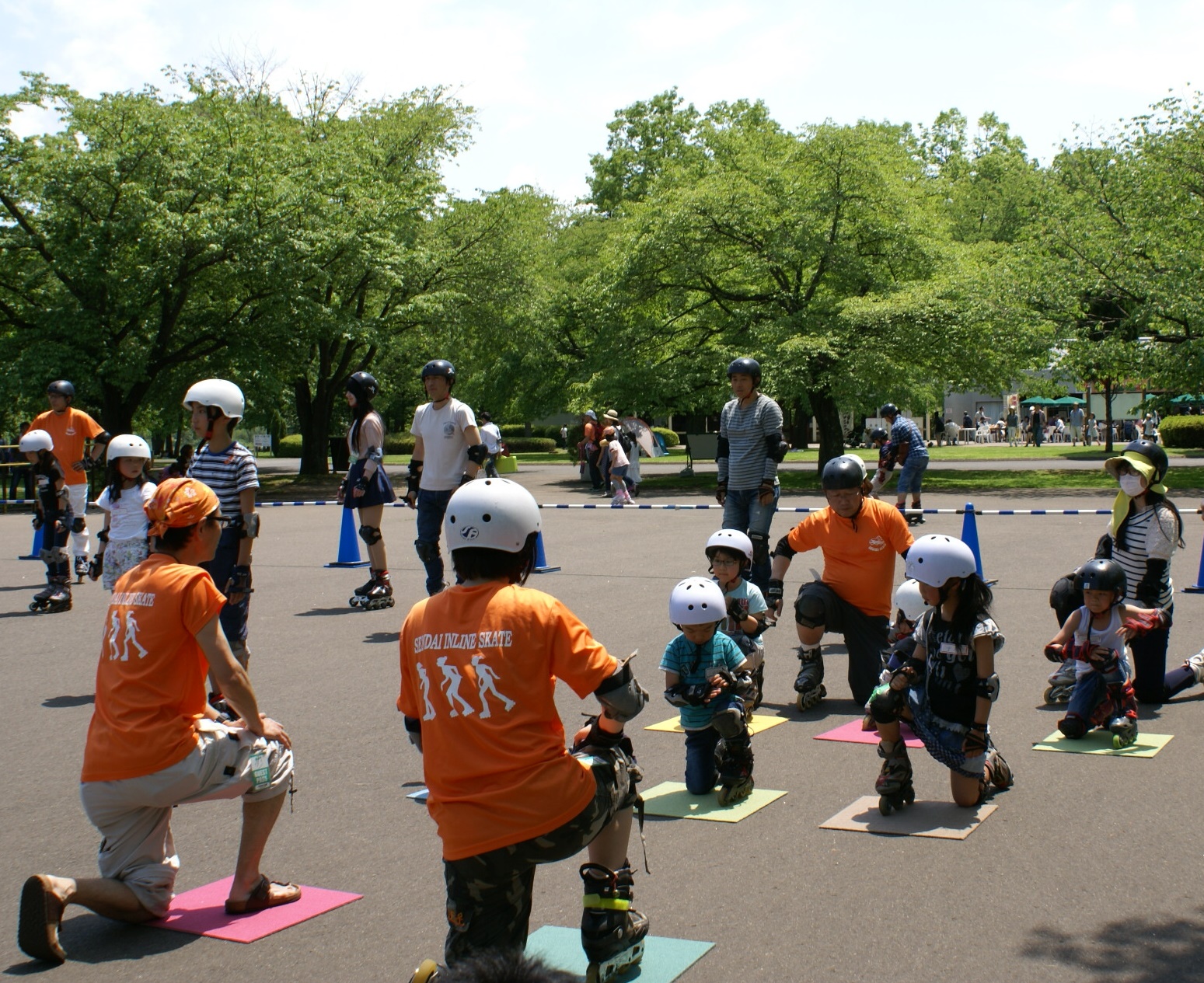 インライン教室みちのく公園